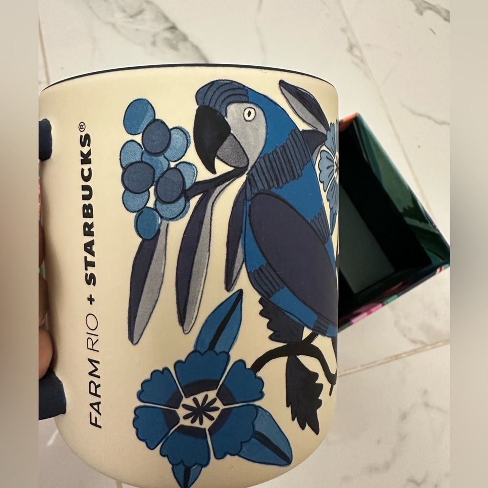Farm Rio x Starbucks mug